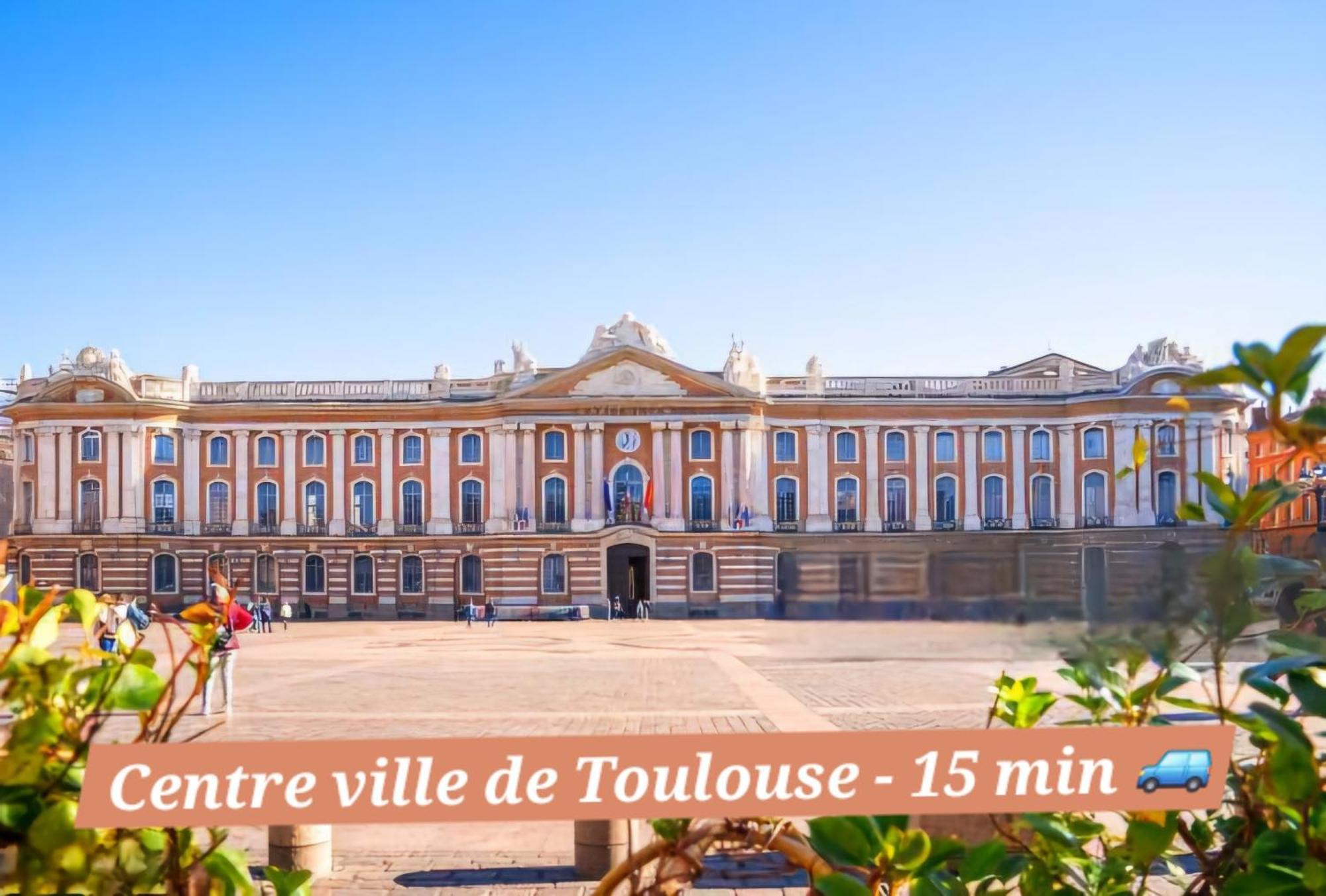 T2 Havre De Paix 2 A 4 P - Terrasse - Parking - Piscine - Salle Sport - Tennis Toulouse Exterior foto
